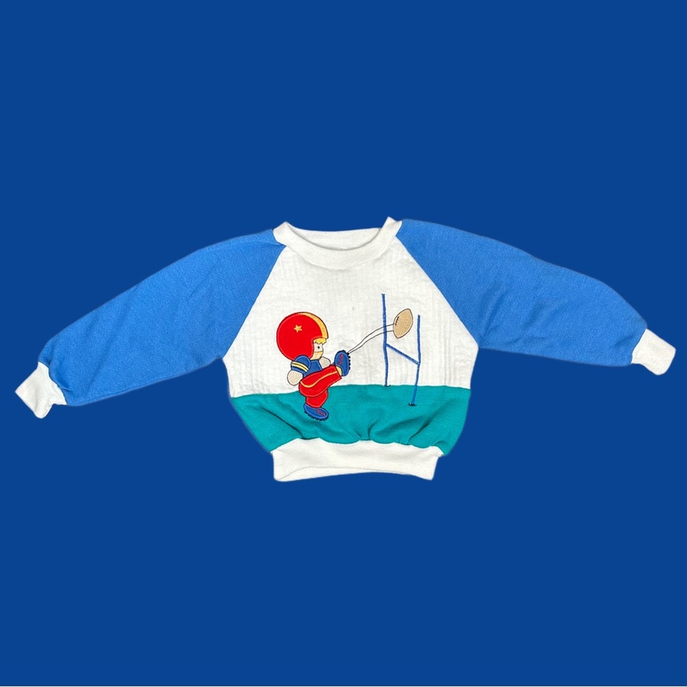 Vintage buster brown football pullover sweatshirt